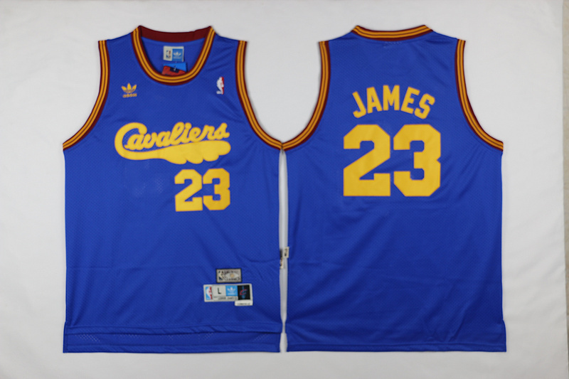 NBA Cleveland Cavaliers 23 James Blue 2017 Jerseys